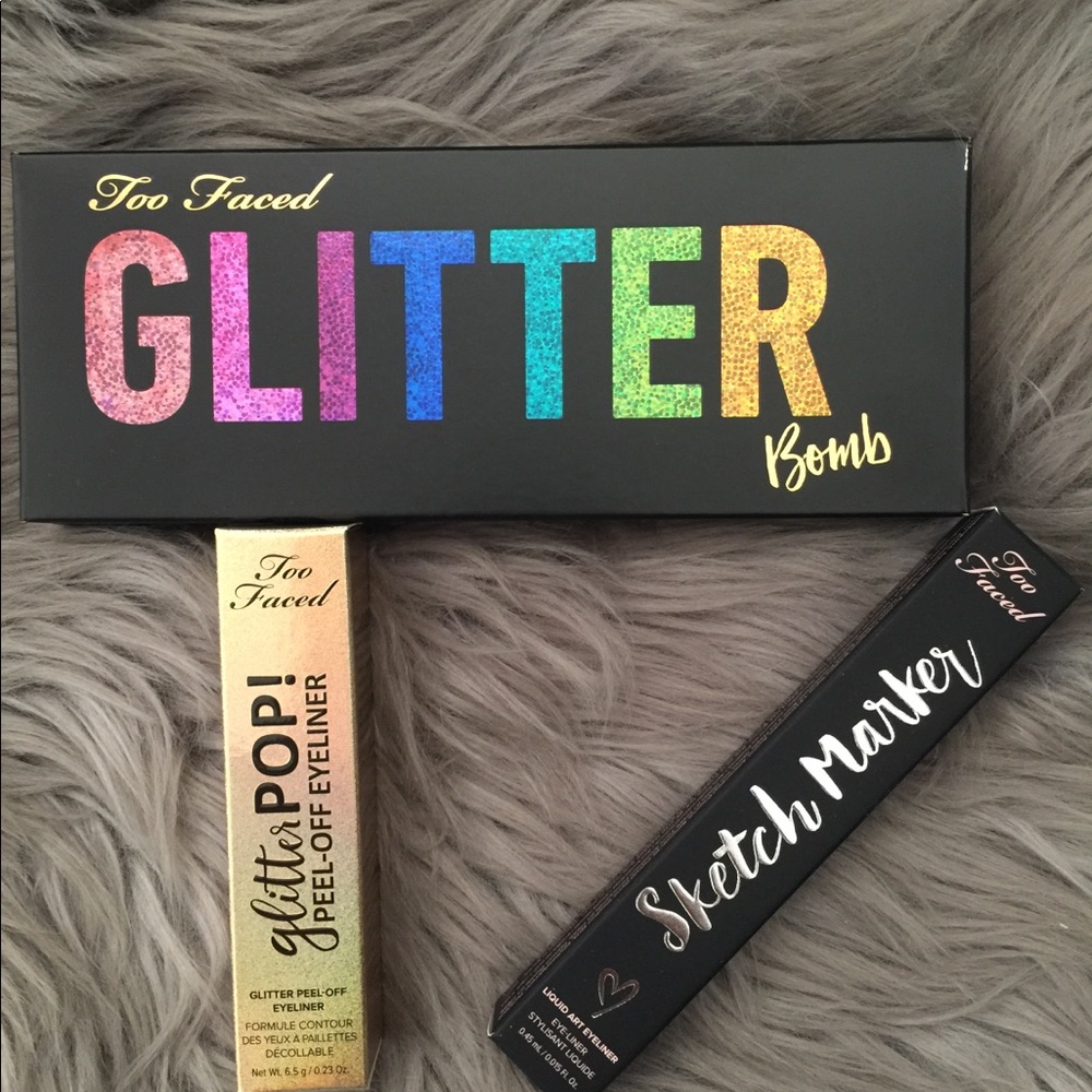 Too Faced Glitteratti High-Impact Eye Set - NIB - Picture 2 of 2